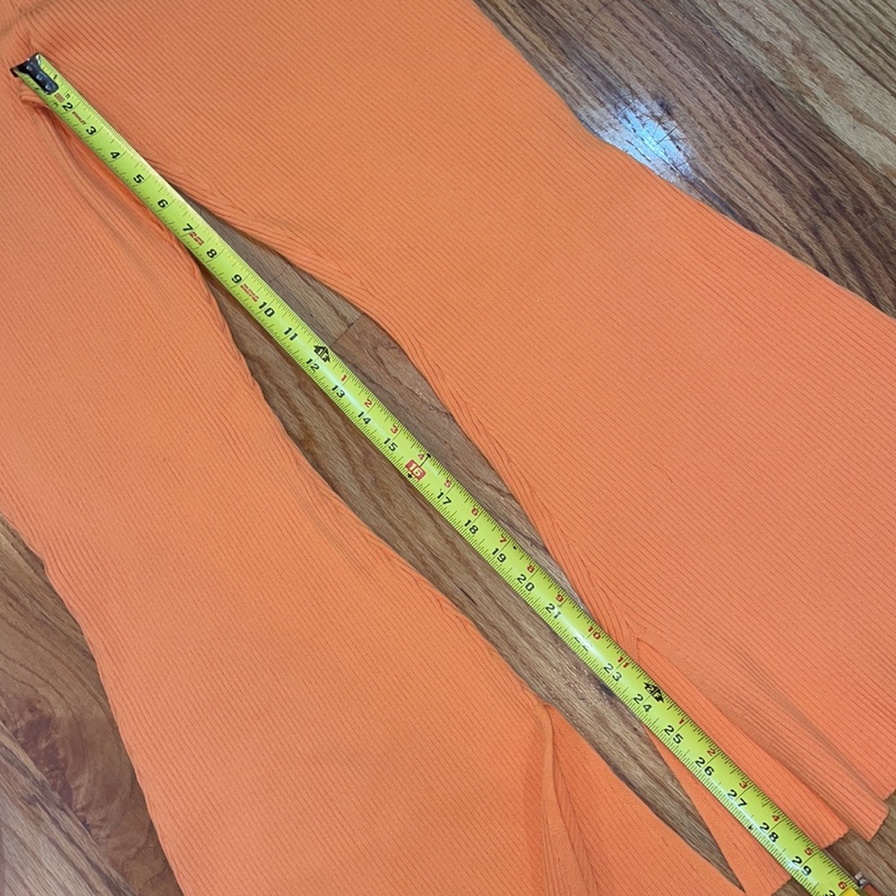 NEW Royalty Maluma Ribbed Orange Sweater Pants BIRD OF PARADISE, PLUS SIZE XXL - Picture 15 of 16